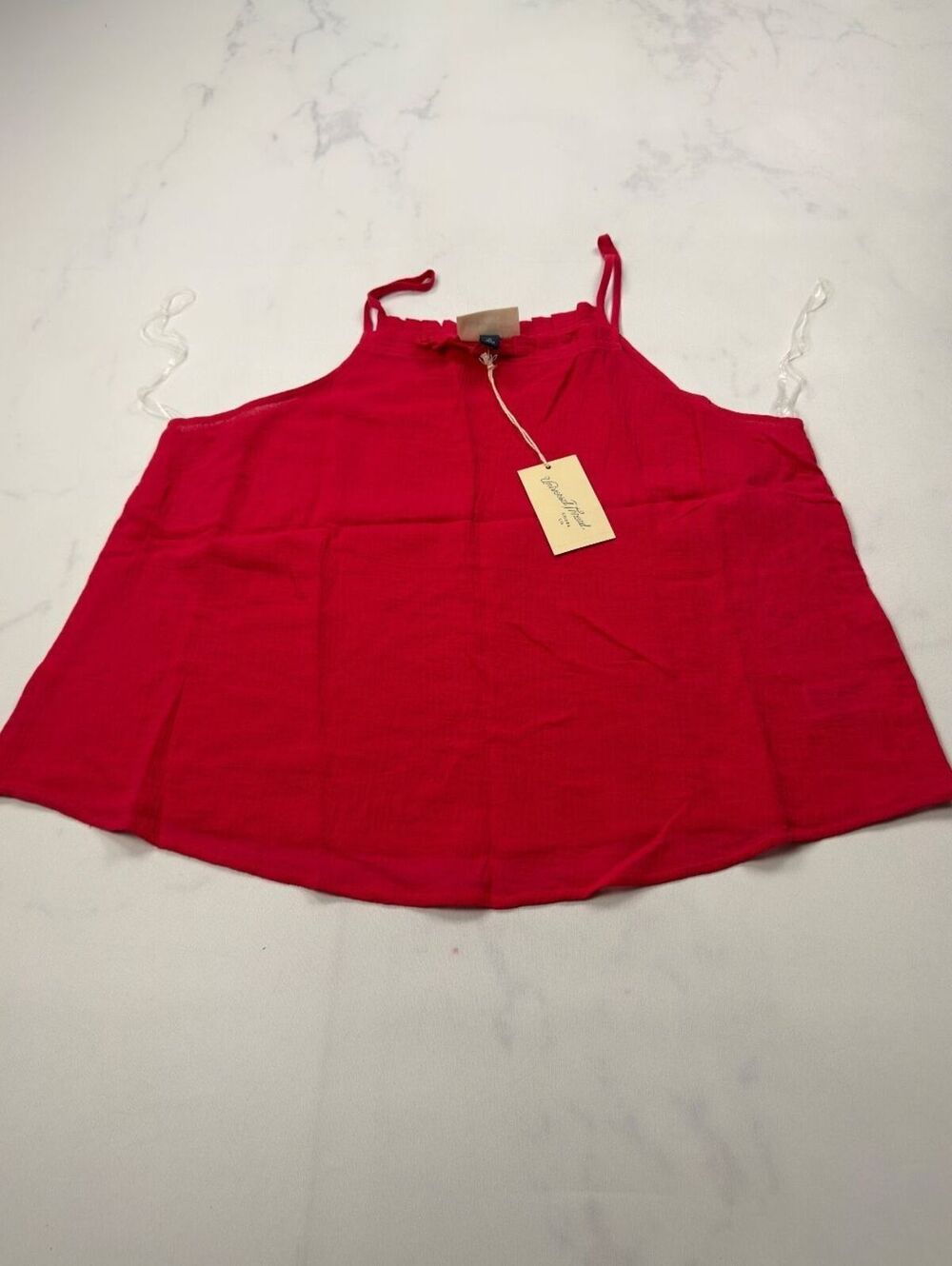 Universal Thread Tank Red Summer Bohemian Flowy - Womens XL NWT